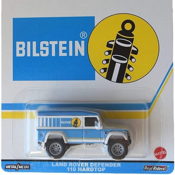 Hotwheels Land Rover Defender 110 Hardtop Bilstein 2/5 Blue/White - Picture 1 of 2